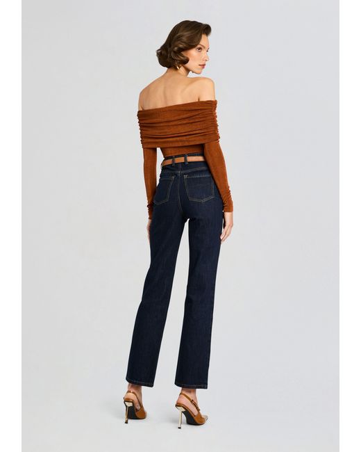 SER.O.YA Blue Nora Top