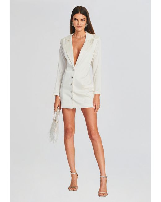 retroféte White Blakely Blazer
