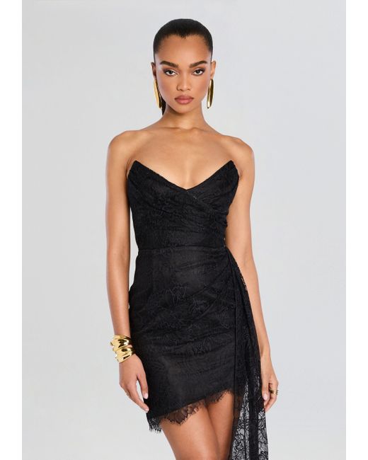 retrofte Harvelle Lace Dress in Black | Lyst