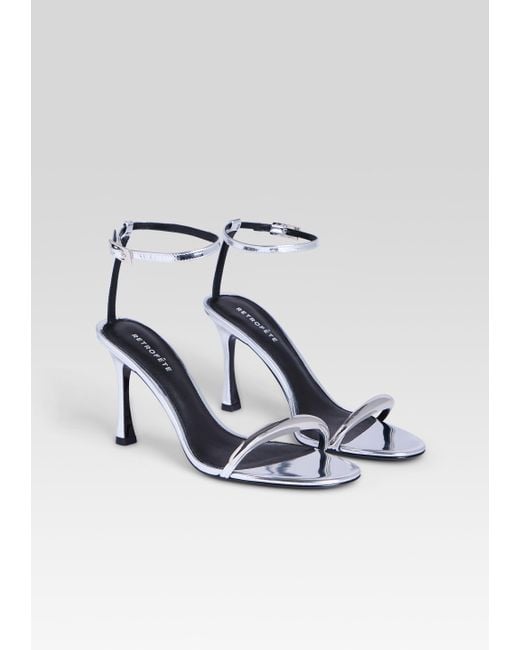 retroféte White Fawny Sandal