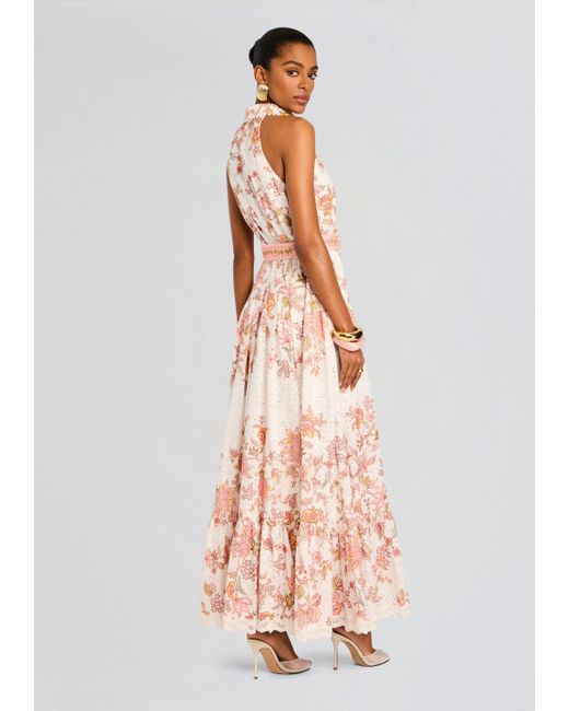 long dress square neck PRETTYGARDEN Womens Summer Puff Short Sleeve Maxi Dress Square Neck Sm main image 1