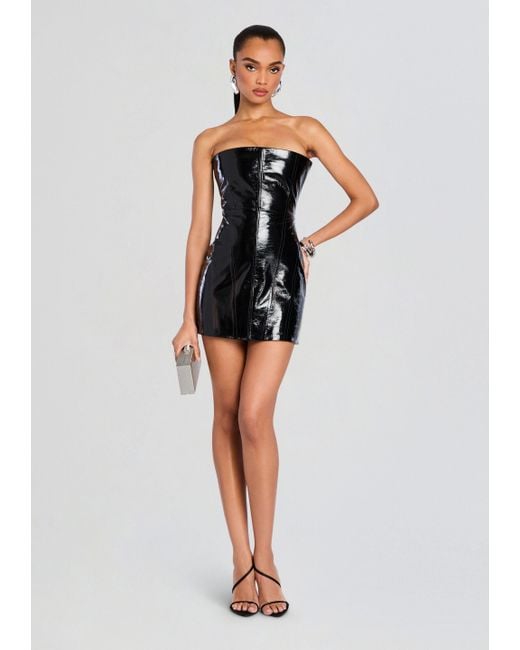 retrofte Casmir Leather Dress in Black | Lyst retrofte Casmir Leather Dress in Black | Lyst