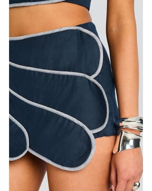 AZULU Blue Sango Short
