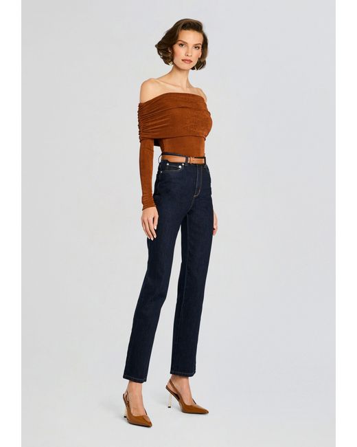 SER.O.YA Blue Nora Top