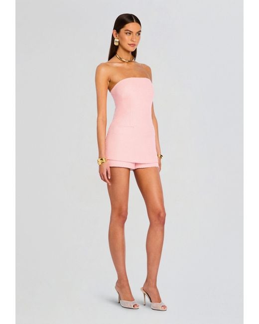 SER.O.YA White Terry Boucle Romper