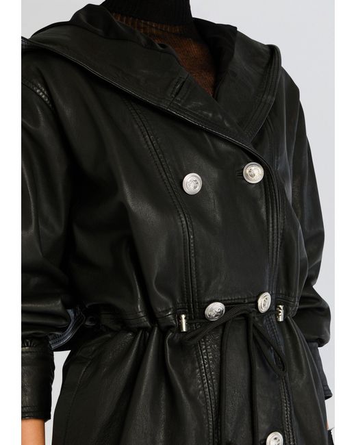 retroféte Black Saint Leather Jacket