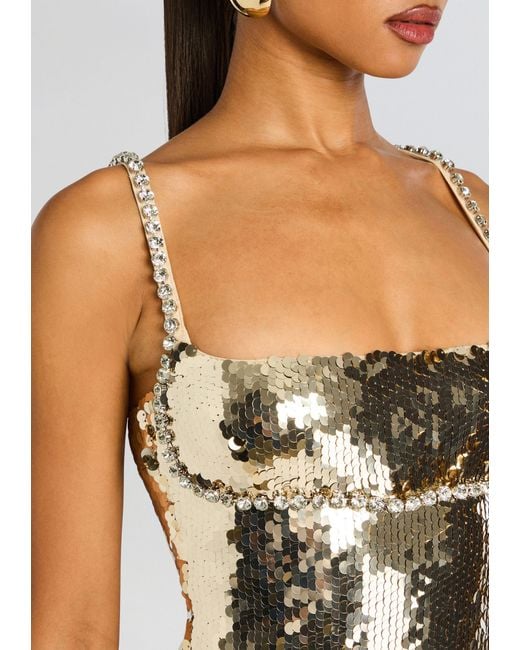 retrofte Aderyn Sequin Dress in White | Lyst retrofte Aderyn Sequin Dress in White | Lyst