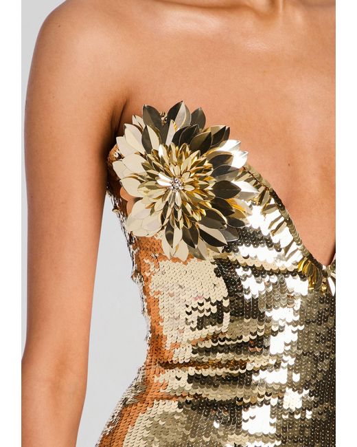 retrofete brown sequin dress Dark Chocolate Sequined Dress | Brown Ember Sequin Dress