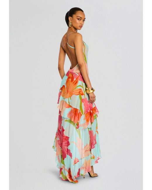 samara silk chiffon dress Samara Silk Chiffon Dress  Retrofete