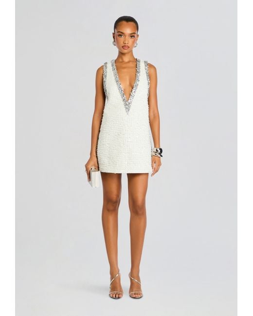 retroféte White Simmie Dress