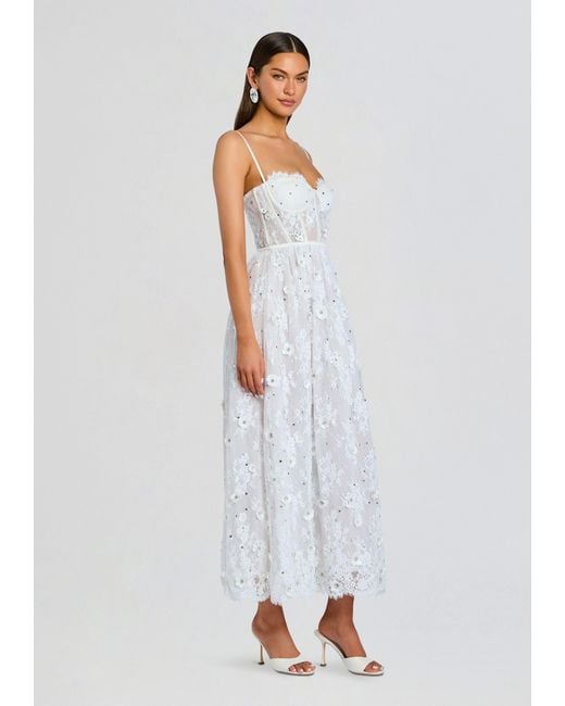 white black lace wedding dress Black Floral Lace Wedding Dress White Chiffon Illusion Neckline   loveangeldress