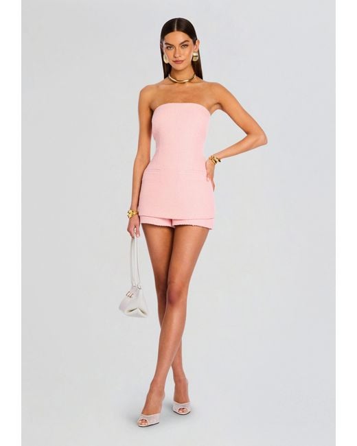 SER.O.YA White Terry Boucle Romper