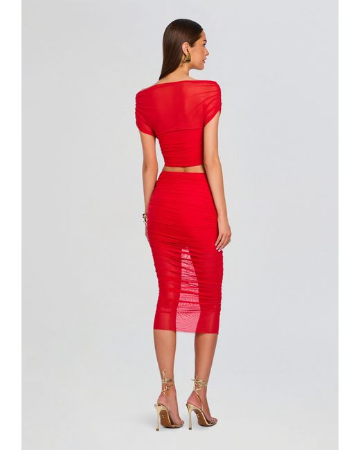 SER.O.YA Red Marsh Mesh Top