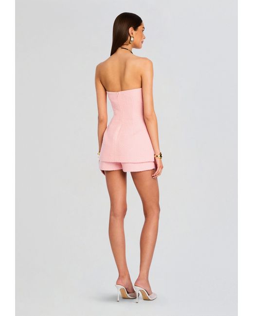 SER.O.YA White Terry Boucle Romper