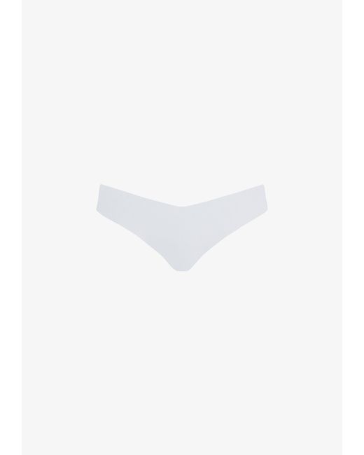 Commando White Classic Thong
