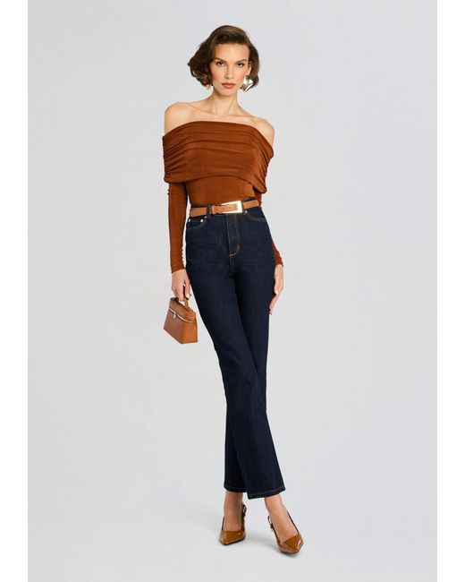 SER.O.YA Blue Nora Top