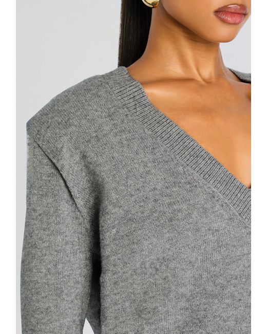 SER.O.YA Gray Sylvie Sweater