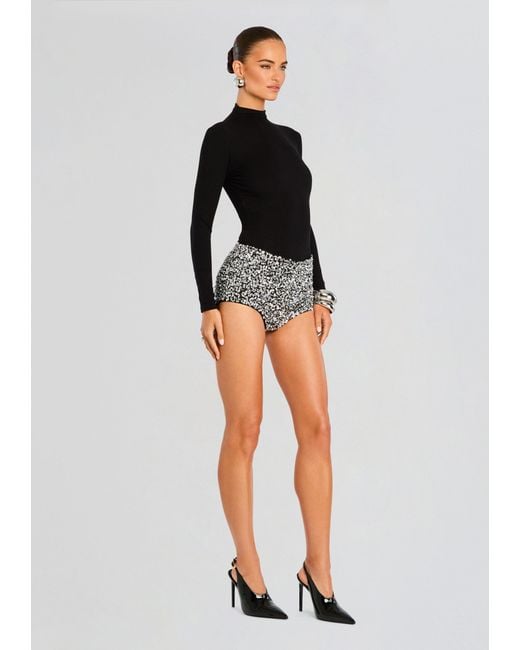 SER.O.YA Black Meg Bodysuit