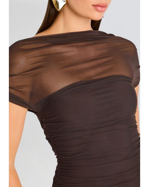 SER.O.YA - Strapless Gather Midi Dress main image 1