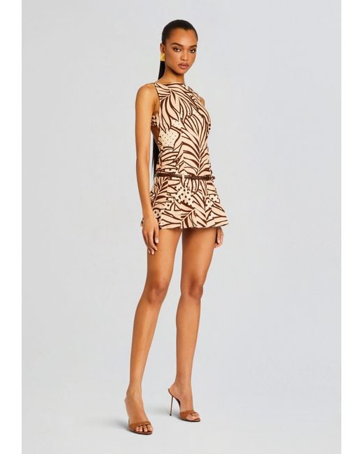 retroféte White Kat Romper
