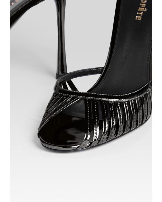 retroféte Black Allistair Sandal
