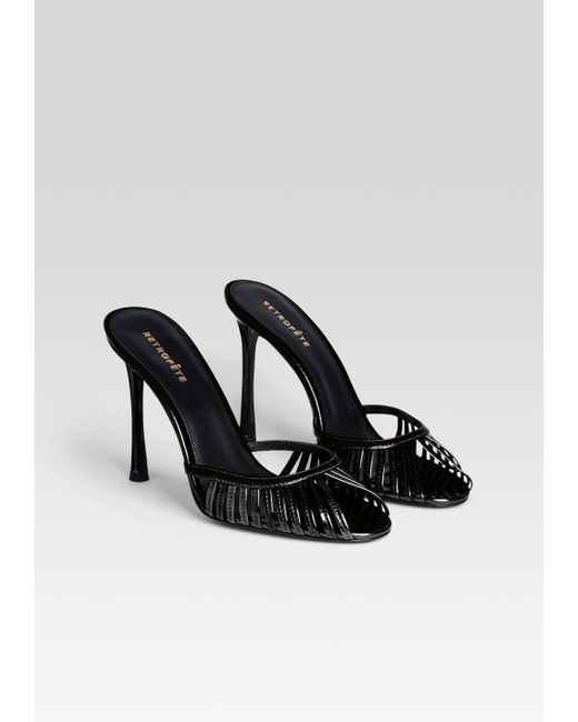 retroféte Black Allistair Sandal