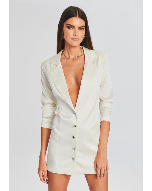 retroféte White Blakely Blazer