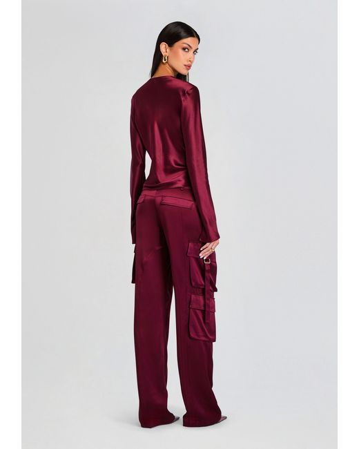 retroféte Red André Cargo Pants