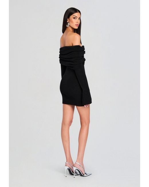 women's mini dress long sleeve Silk Nights Long Sleeve Satin Mini Dress