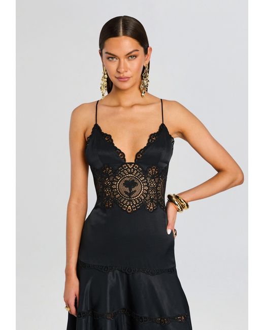 leilani lace cocktail dress Leilani Sequin Lace-Up Mini Dress