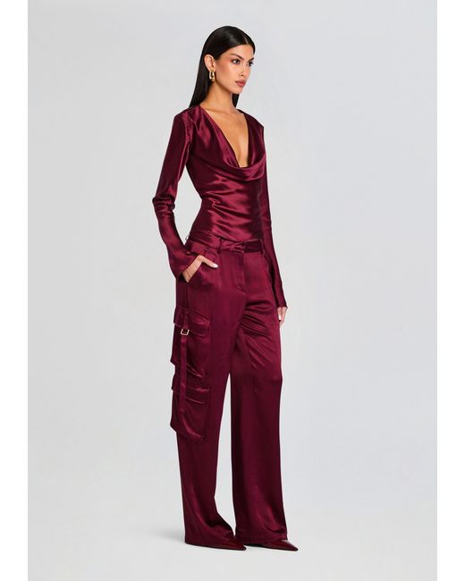 retroféte Red André Cargo Pants