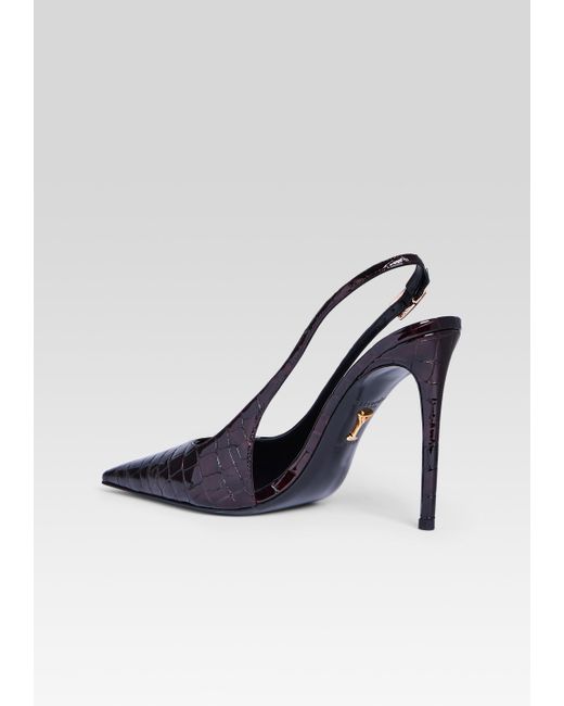 retroféte White Cindy Slingback Heel