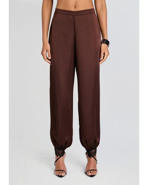 SER.O.YA Brown Priya Pant