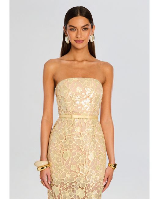rowena sequin dress Retrofte Rowena Lace Dress | Purple | Size S