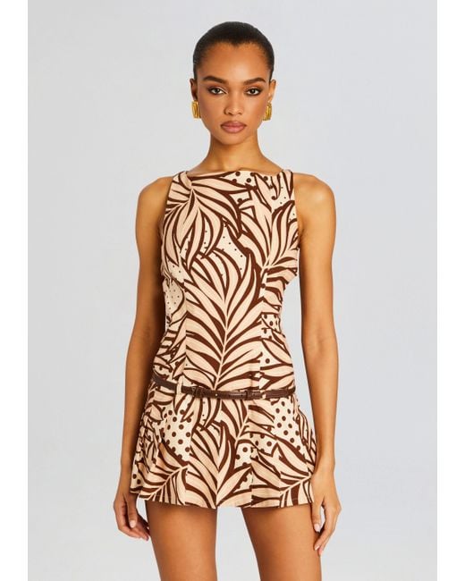 retroféte White Kat Romper