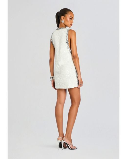 retroféte White Simmie Dress
