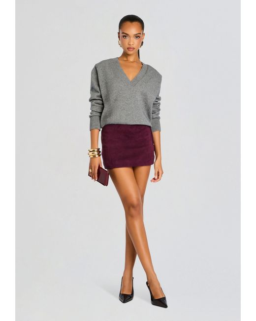 SER.O.YA Gray Sylvie Sweater