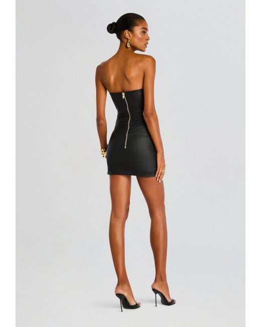 black coated denim dress Kl Jeans