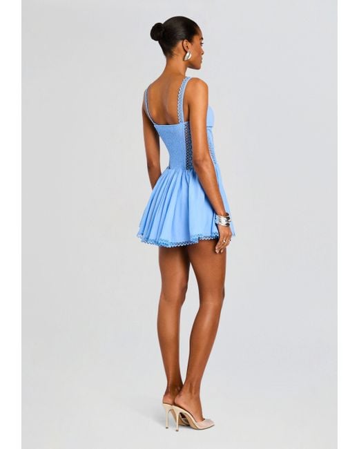 Charo Ruiz Gardenia Short Dress in Blue | Lyst