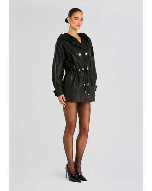 retroféte Black Saint Leather Jacket