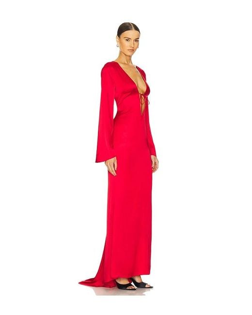 LOBA Red Angelina Gown