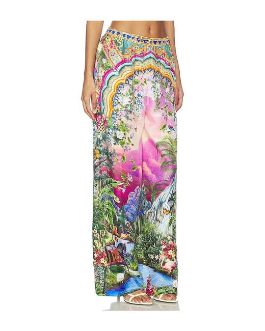 Camilla White Button Front Lounge Pant
