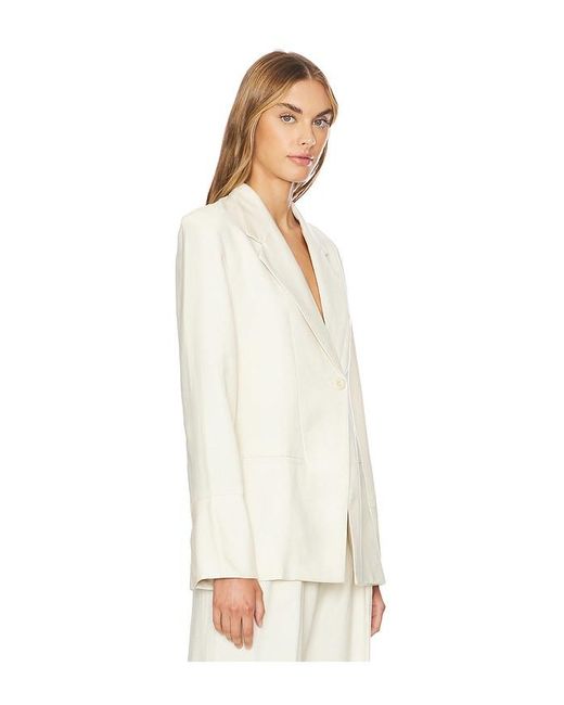 Faithfull The Brand White Soleil Blazer