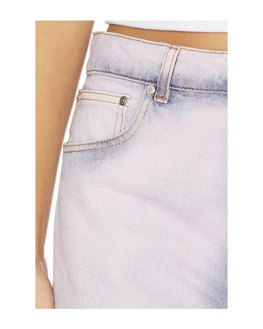 MSGM White Light Wash Jean