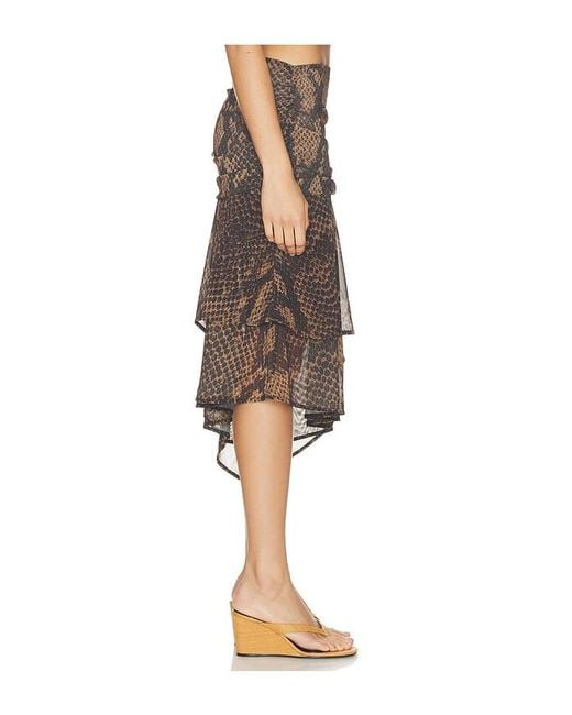 Feners Multicolor Festa Skirt