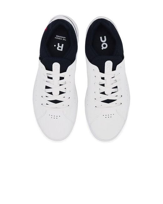 On Shoes White The Roger Advantage Sneakers for men