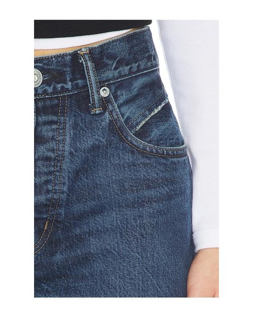 Moussy Blue Lara Western Straight Leg Jeans