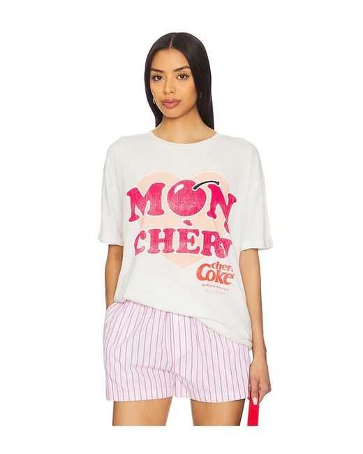 The Laundry Room Mon Cheri オーバーサイズTシャツ White