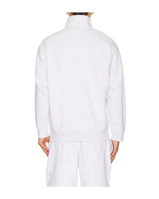 On Shoes White Club Collective 1/4 Zip for men