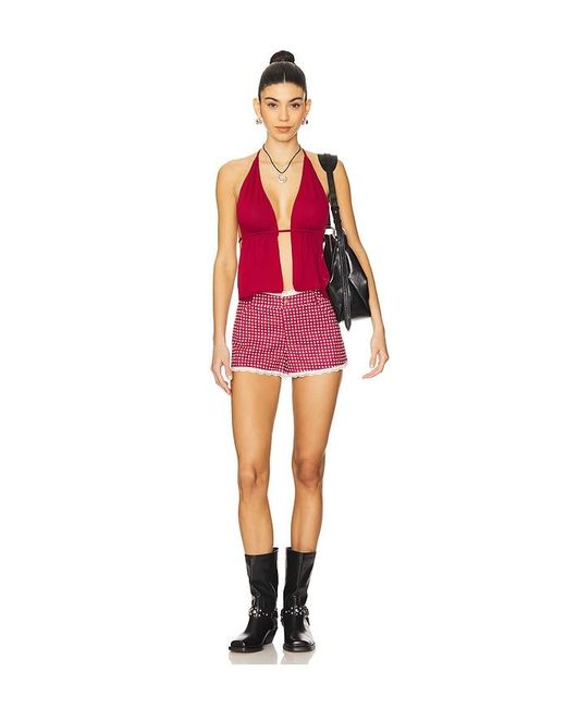 WeWoreWhat Pink Low Rise Hot Short